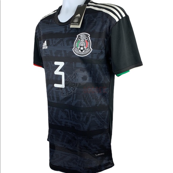 Carlos Salcedo #3 Mexico Home Authentic Mens Soccer Jersey World Cup - Picture 2 of 12